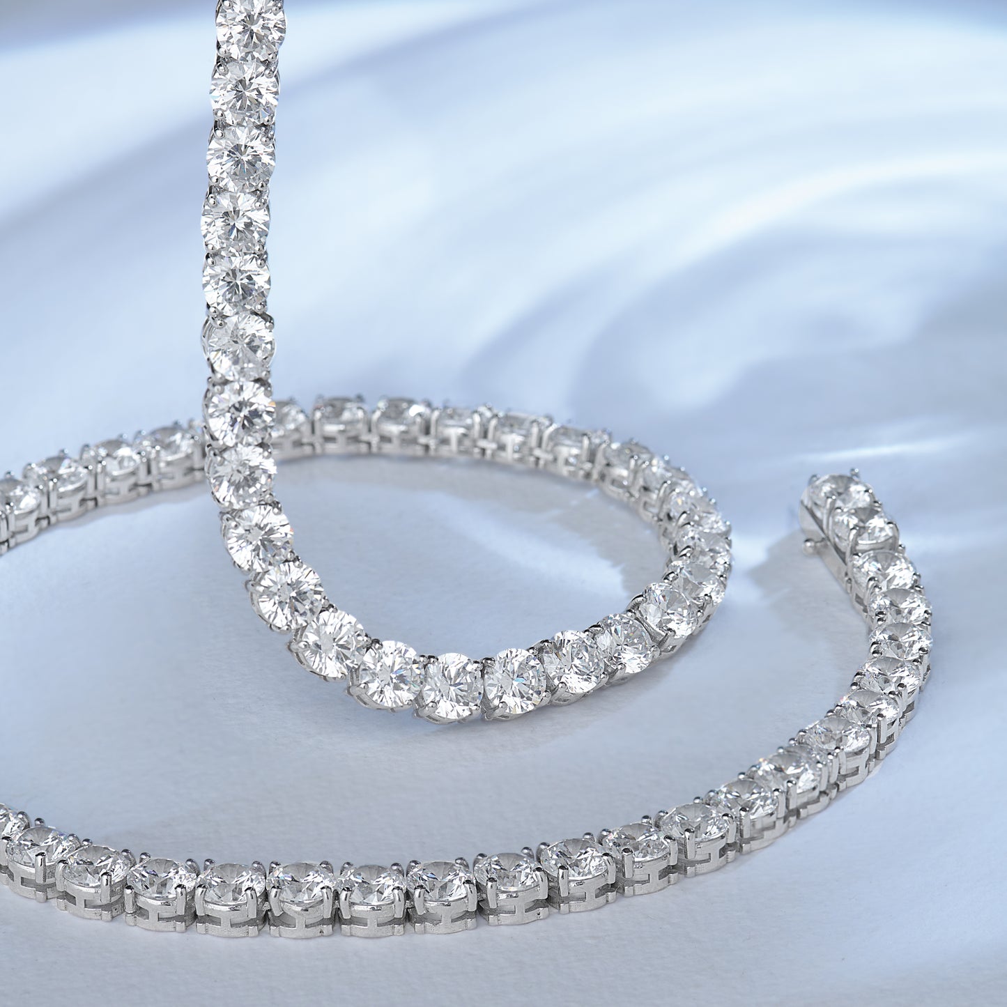 33 Cents Tennis Diamond Men's Neck Chain