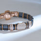 Hybrid Link Diamond Ceramic Flexi-Bracelet