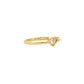 Whispering Heart Gold Ring