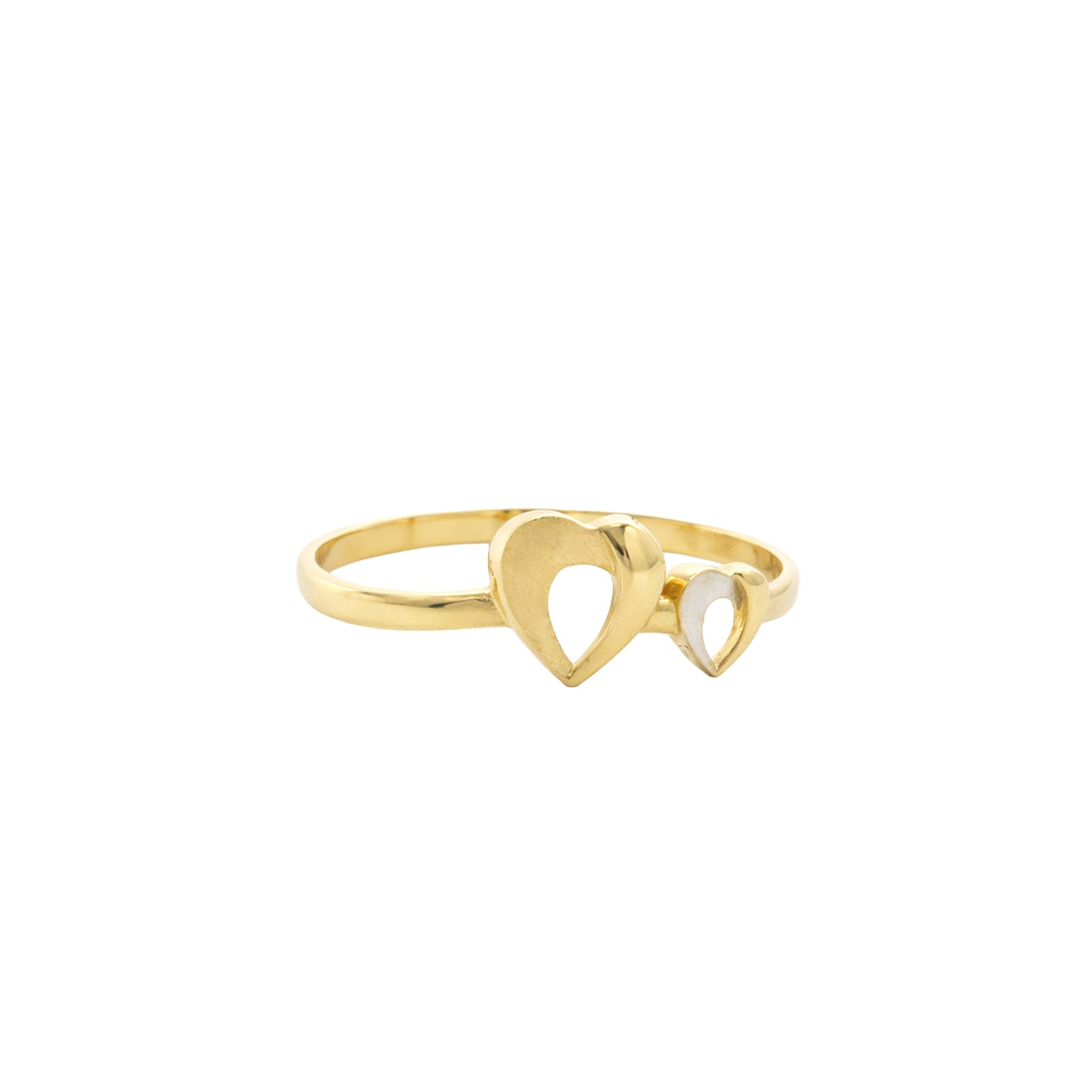 Velora Heart Glow Gold Ring
