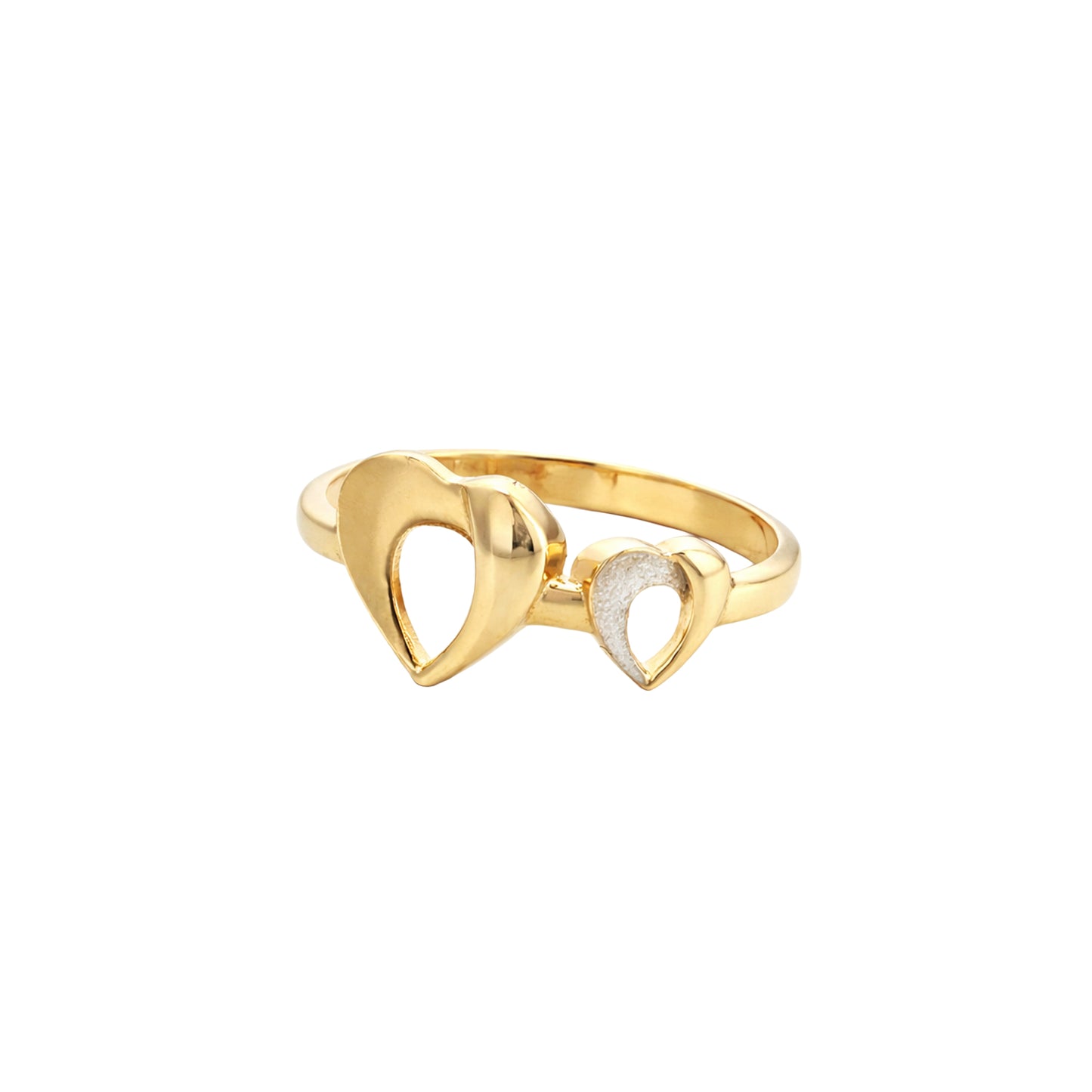 Velora Heart Glow Gold Ring