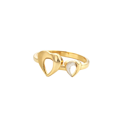 Velora Heart Glow Gold Ring