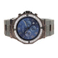 Slate Prime, 45 MM Round Case, Quartz Analogue Watch with Silicon Strap for Men, 100M Water Resistance