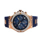 Aurea, 36.5MM Round Case, Quartz Analogue Watch with Silicon Strap for Women, 100M Water Resistance