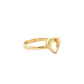 Velora Heart Glow Gold Ring