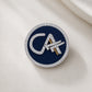 The Grace CA Diamond Brooch in 925 Silver with Navy Blue Enamel