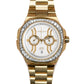 Royal Oakridge, 43MM Round Case, Quartz Analogue Watch with Metal Strap for Men, 100M Water Resistance