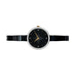 Moon Veil, 33MM Round Case, Quartz Analogue Watch with Ceramic Strap for Women, 50M Water Resistance