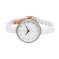 Moon Veil, 33MM Round Case, Quartz Analogue Watch with Ceramic Strap for Women, 50M Water Resistance