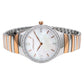 Ethereal Baguette Edition (Mother of Pearls), 34MM Round Case, Quartz Analogue Watch with Metal Strap for Women, 50M Water Resistance