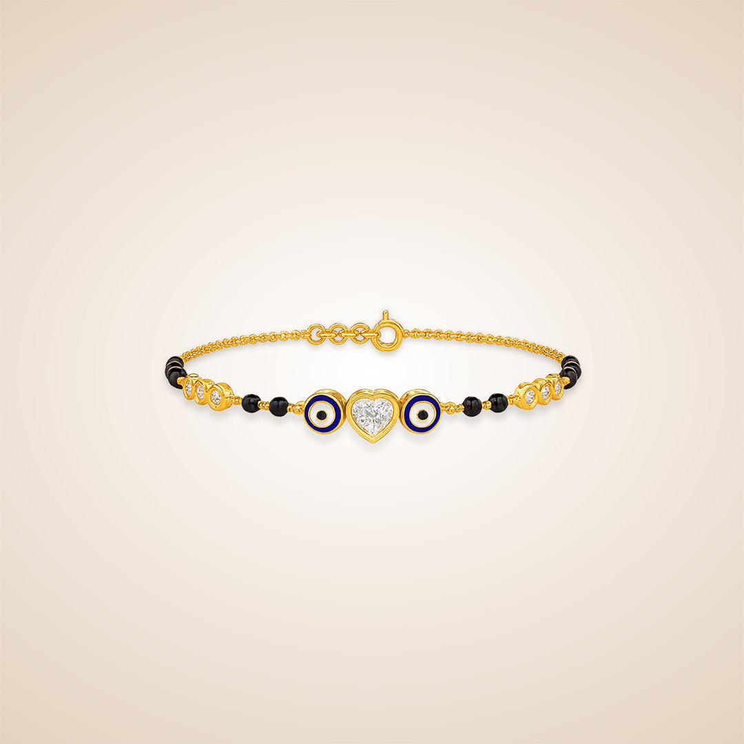The Eternal Eye Diamond Mangalsutra Bracelet