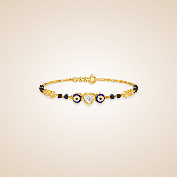 The Eternal Eye Diamond Mangalsutra Bracelet