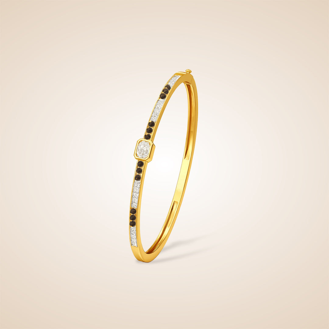 The Minimal Muse Diamond Mangalsutra Bracelet