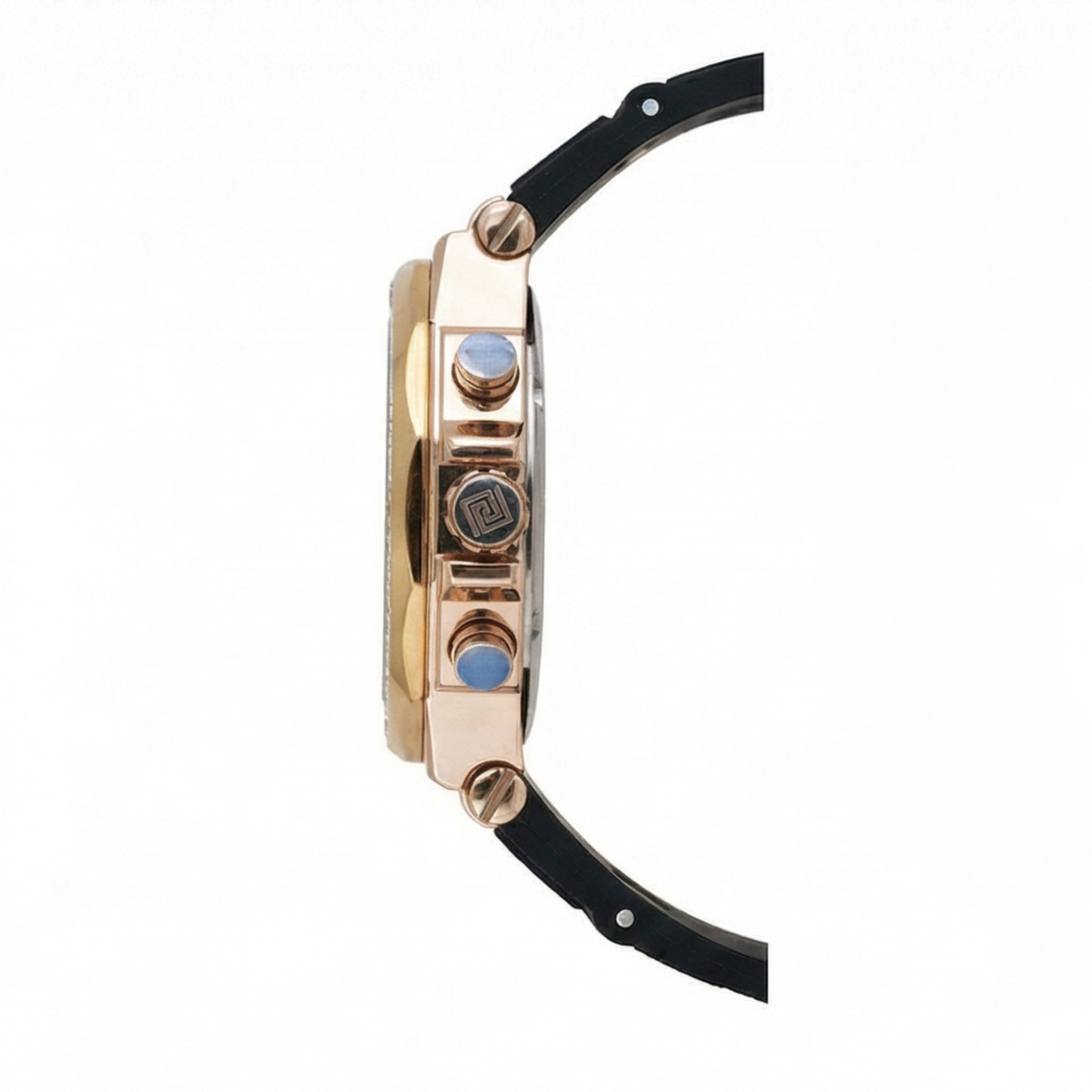 Aurea, 36.5MM Round Case, Quartz Analogue Watch with Silicon Strap for Women, 100M Water Resistance