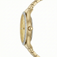 Ethereal Baguette Edition (Mother of Pearls), 34MM Round Case, Quartz Analogue Watch with Metal Strap for Women, 50M Water Resistance