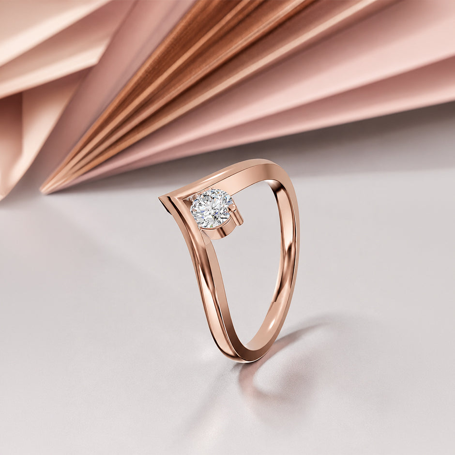 Pure Serenity Diamond Ring