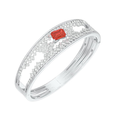 ABR00039-BR0625 18 KT / White Gold