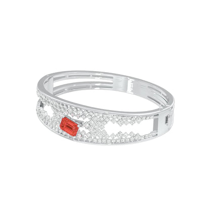 ABR00039-BR0625 18 KT / White Gold
