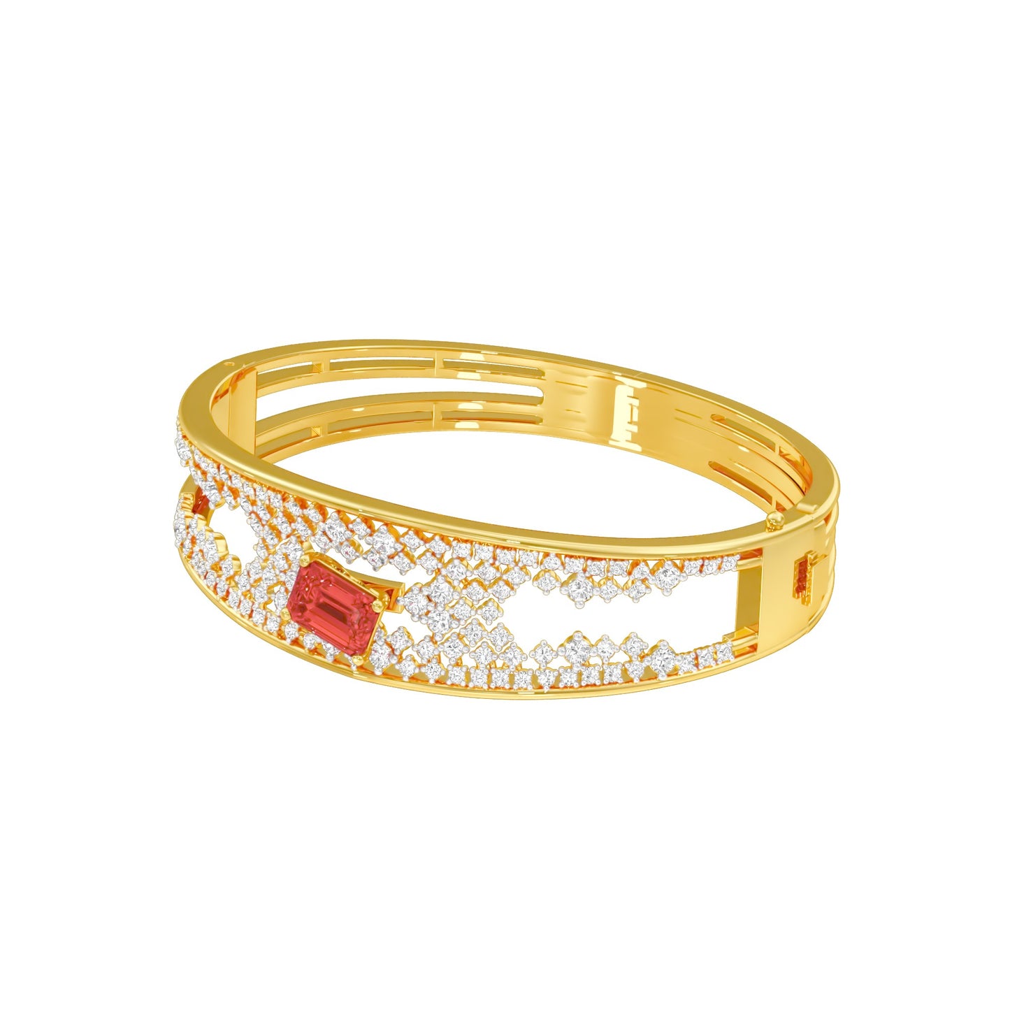 ABR00039-BR0625 18 KT / Yellow Gold