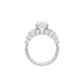 The Radiant Round Shine Engagement Ring 18 KT / White Gold / 13