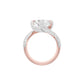 Main Character Solitaire Diamond Engagement Ring 18 KT / Rose Gold / 13