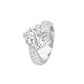 Main Character Solitaire Diamond Engagement Ring 18 KT / White Gold / 13