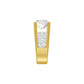 The Boss Oval Solitaire Diamond Cocktail Ring 18 KT / Yellow Gold / 13