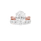 Oval Ever After Diamond Engagement Ring 18 KT / Rose Gold / 13
