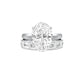Oval Ever After Diamond Engagement Ring 18 KT / White Gold / 13