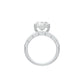 Oval Ever After Diamond Engagement Ring 18 KT / White Gold / 13