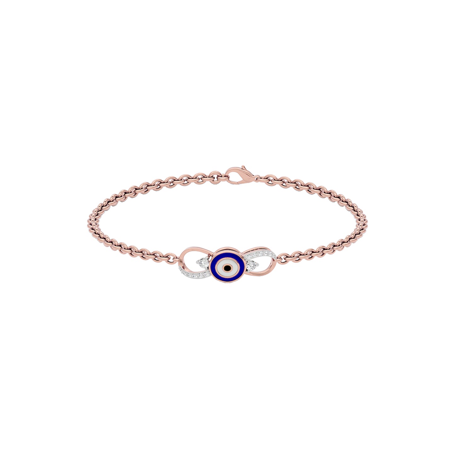 Cosmic Linkage Evil Eye Diamond Bracelet