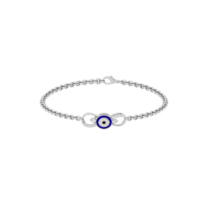 Cosmic Linkage Evil Eye Diamond Bracelet