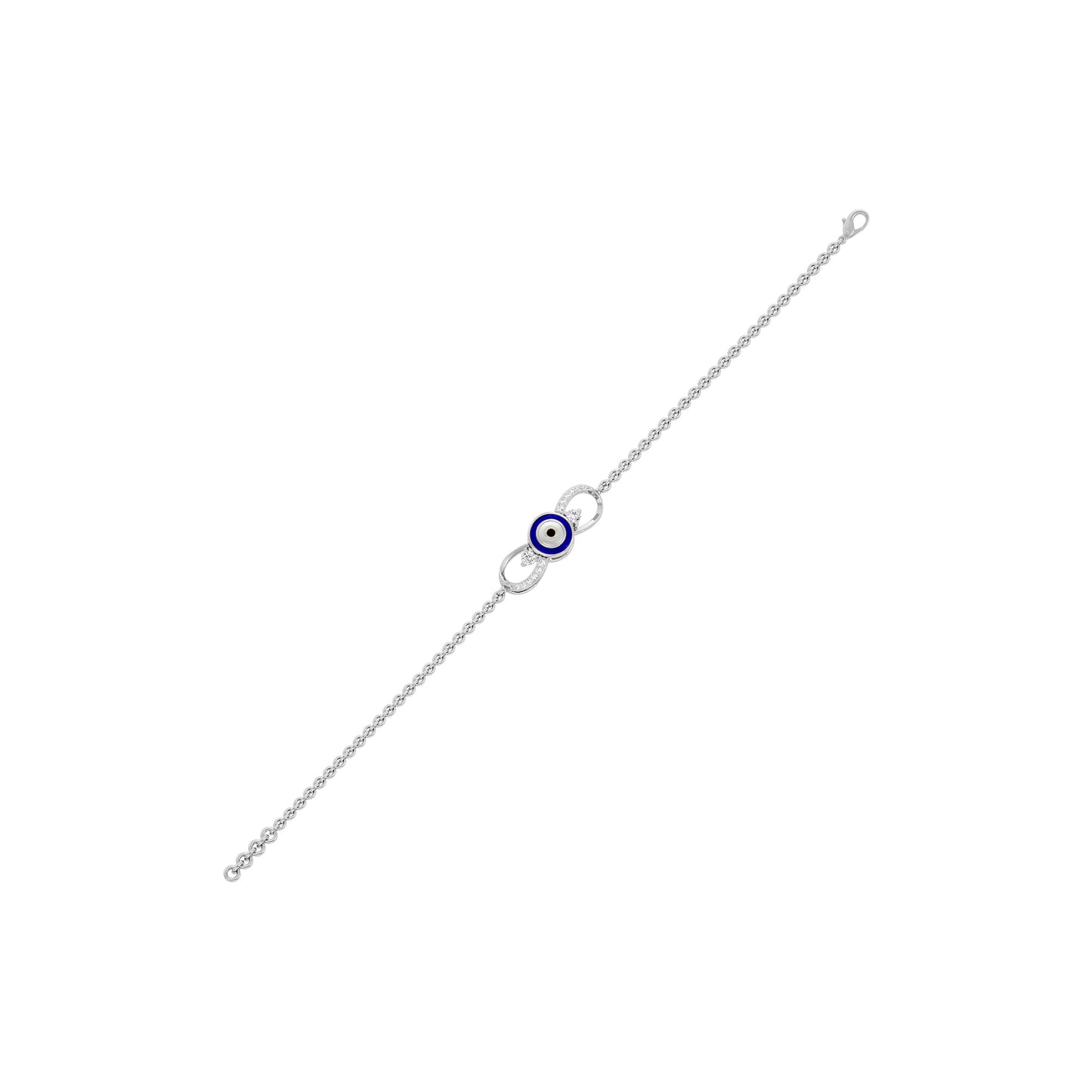 Cosmic Linkage Evil Eye Diamond Bracelet