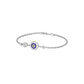 Vibe Vetoer Evil Eye Diamond Bracelet 9 KT / White Gold