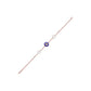 Whispering Ward Evil Eye Diamond Bracelet 9 KT / Rose Gold