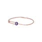 Luminous Evil Eye Diamond Bracelet