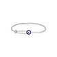 Luminous Evil Eye Diamond Bracelet