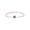 The Divine Watch Evil Eye Diamond Bracelet 9 KT / Rose Gold