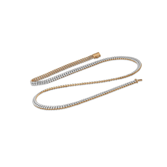 Monoline Diamond Men's Neck Chain