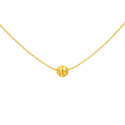 Classic Gold Bead Necklace