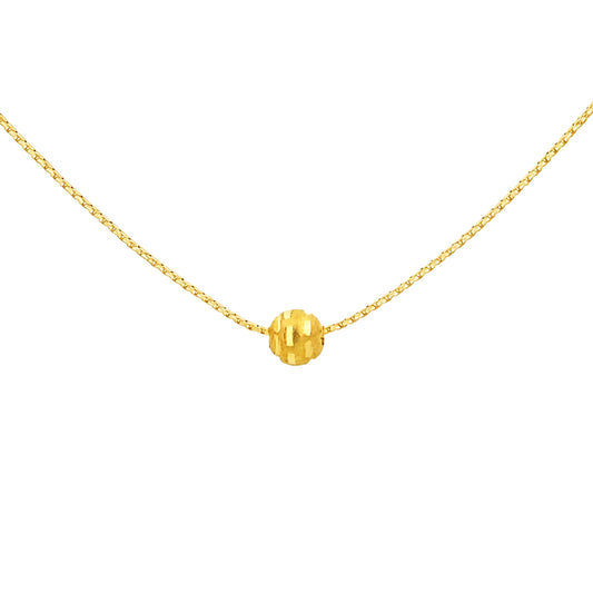 Classic Gold Bead Necklace