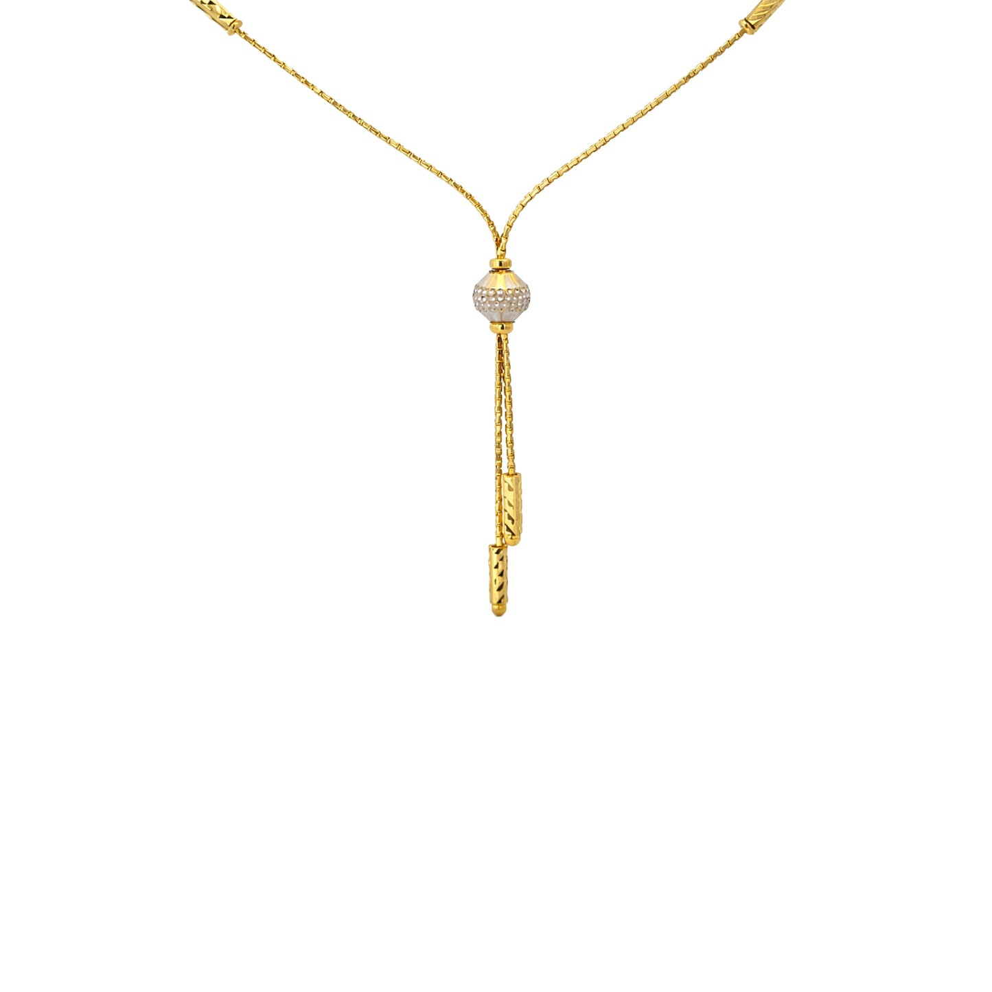 Celeste Drop Lariat Necklace
