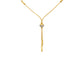 Celeste Drop Lariat Necklace