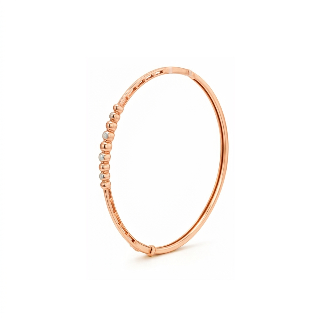 Veloura Dual Bead Gold Bracelet