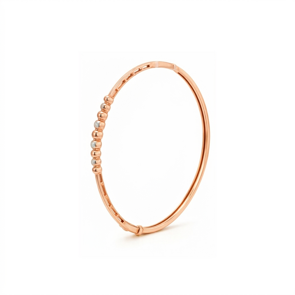 Veloura Dual Bead Gold Bracelet