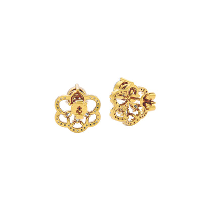 Florette Diamond Earrings 18 KT / Yellow Gold