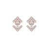 Lyra Diamond Earrings 18 KT / Rose Gold