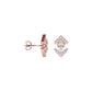 Lyra Diamond Earrings 18 KT / Rose Gold