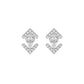 Lyra Diamond Earrings 18 KT / White Gold