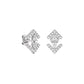 Lyra Diamond Earrings 18 KT / White Gold